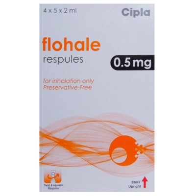 Flohale 0.5 mg Respules 5 x 2 ml, Pack of 5 RESPULESS