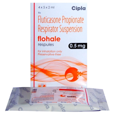 Flohale 0.5 mg Respules 5 x 2 ml, Pack of 5 RESPULESS