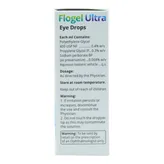 Flogel Ultra Eye Drops 10 ml, Pack of 1 EYE DROPS