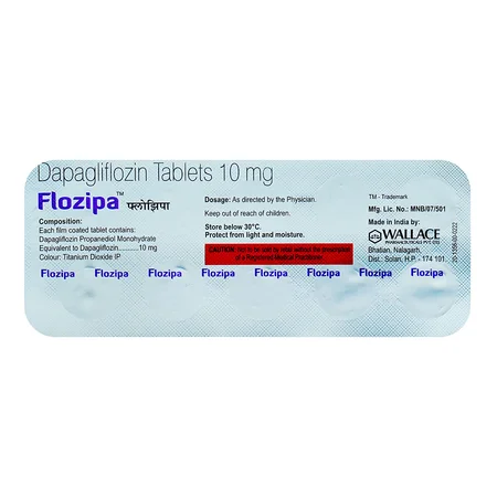 Flozipa 10 mg Tablet 10's