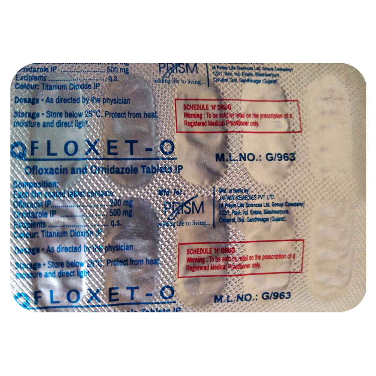 Floxet-O Tablet 10's, Pack of 10 Floxet-O Tablet 10's, Pack of 10