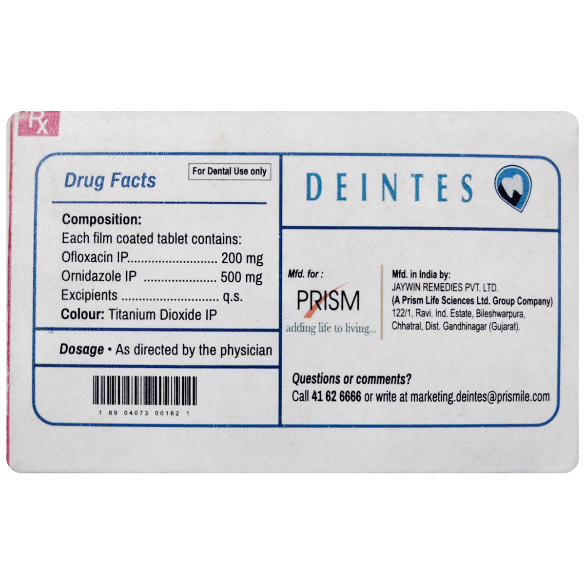 Floxet-O Tablet 10's, Pack of 10 Floxet-O Tablet 10's, Pack of 10