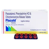 Flucold Tablet 10's, Pack of 10 TABLETS
