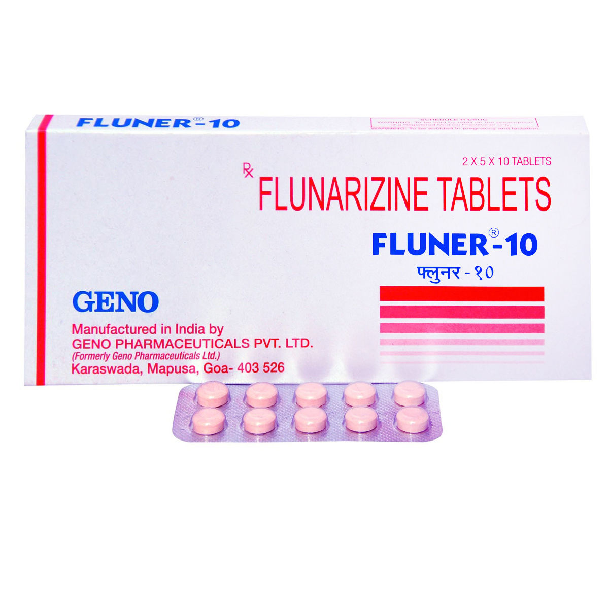 Buy Fluner-10 Tablet 10's Online