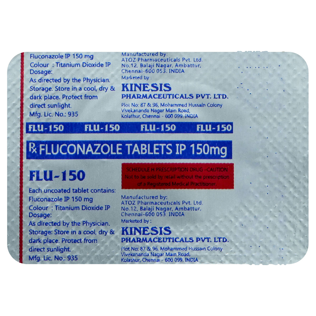 Buy Flu 150 mg Tablet 1's Online
