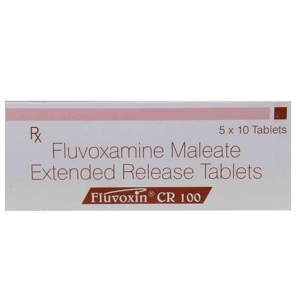Fluvoxin CR 100 Tablet 10's, Pack of 10 TABLETS