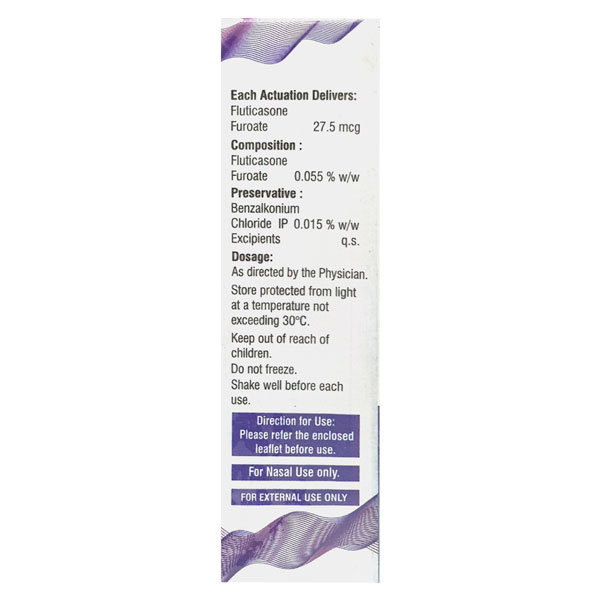 Flutiprl Nasal Spray 120 mdi, Pack of 1 NASAL SPRAY Flutiprl Nasal Spray 120 mdi, Pack of 1 NASAL SPRAY