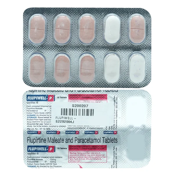 Flupiwell-P Tab 10'S, Pack of 10 TABLETS