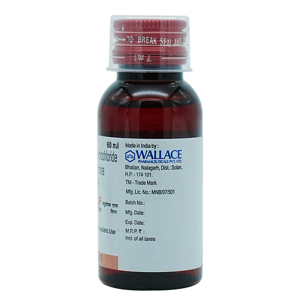 Flucold AF Syrup 60 ml, Pack of 1 Syrup Flucold AF Syrup 60 ml, Pack of 1 Syrup