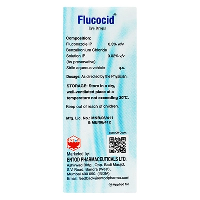 Flucocid Eye Drops 5 ml, Pack of 1 EYE DROPS