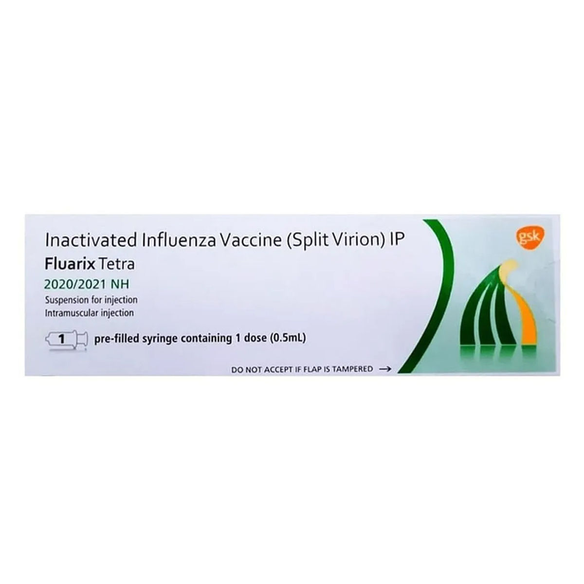 Buy Fluarix Tetra 2020/2021 NH Vaccine 0.5 ml Online