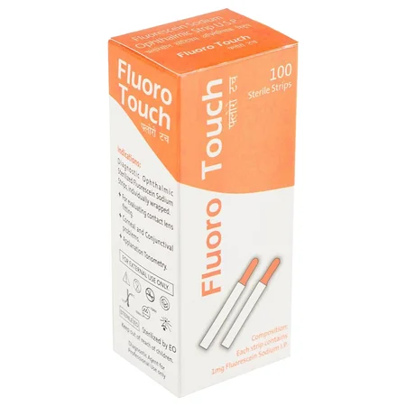 Madhu Fluoro Touch Sterile Strips, 100 Count
