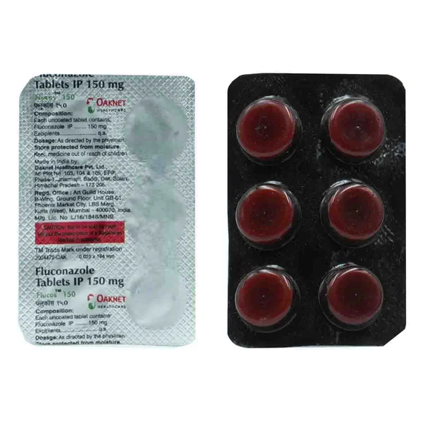 Flucos 150 Tablet 6's, Pack of 6 TabletS