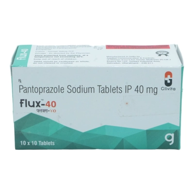 Flux-40 Tablet 10's, Pack of 10 TabletS