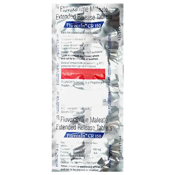 Fluvoxin CR 150 Tablet 10's