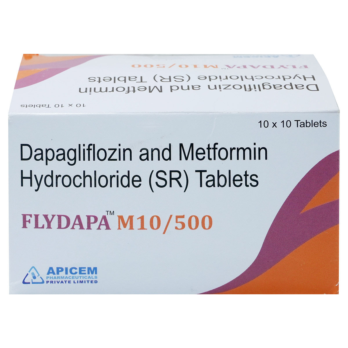 Flydapa M 10 mg/500 mg Tablet 10's, Pack of 10 TabletS Flydapa M 10 mg/500 mg Tablet 10's, Pack of 10 TabletS