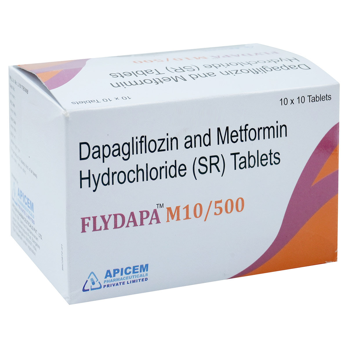 Flydapa M 10 mg/500 mg Tablet 10's, Pack of 10 TabletS Flydapa M 10 mg/500 mg Tablet 10's, Pack of 10 TabletS