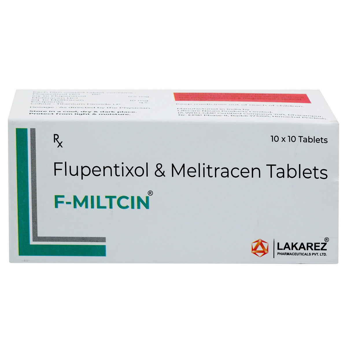 F-Miltcin Tablet 10's, Pack of 10 TABLETS F-Miltcin Tablet 10's, Pack of 10 TABLETS