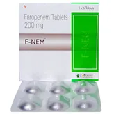 F Nem 200 Tablet 6's, Pack of 6 TABLETS