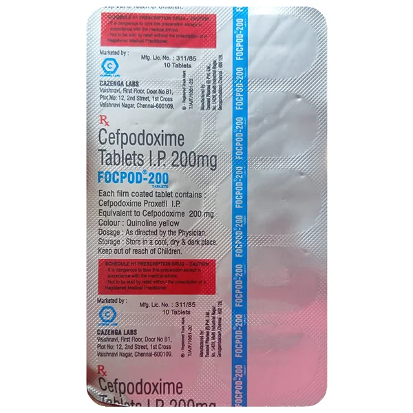 Focpod-200 Tablet 10's