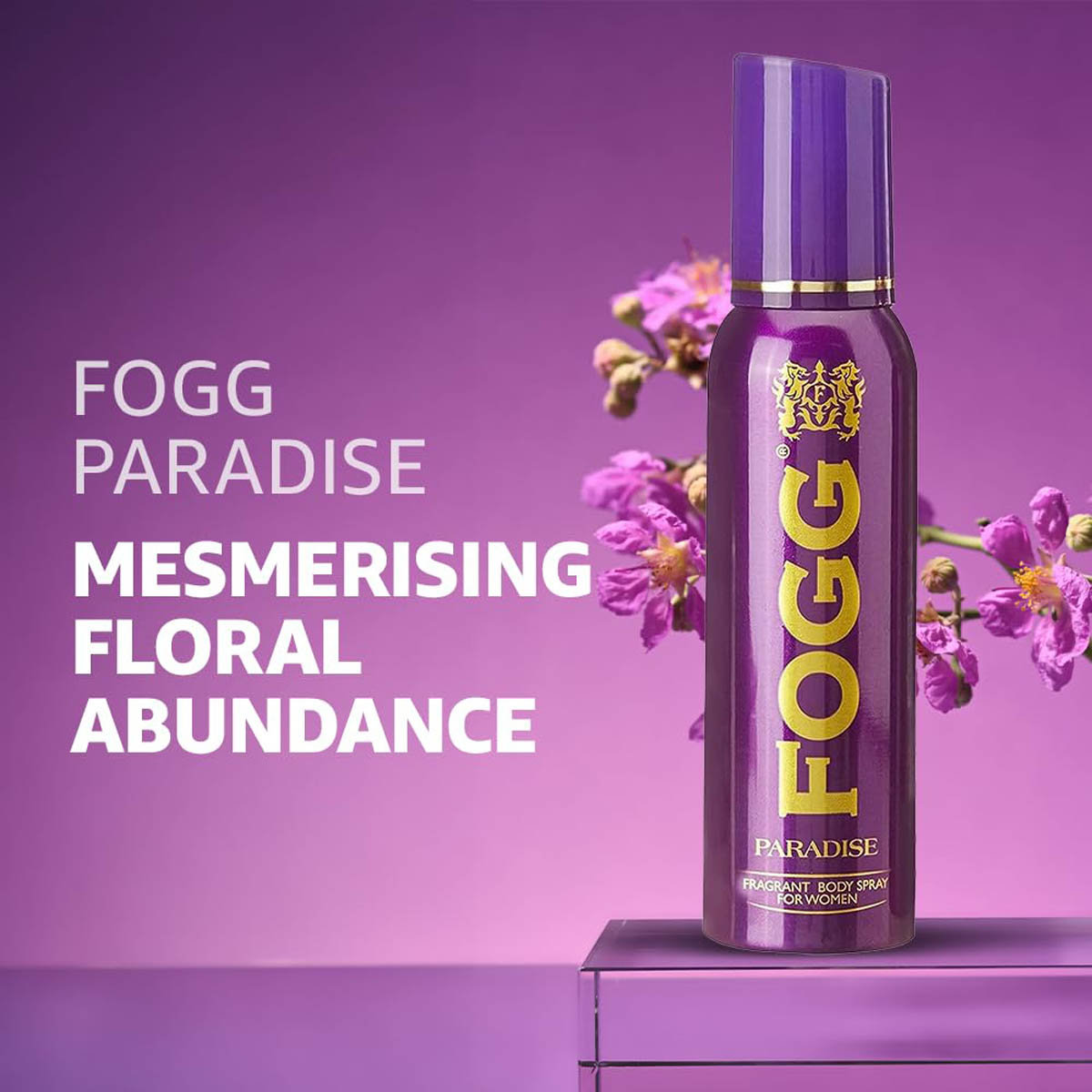 Fogg Paradise Fragrance Body Spray For Women, 120 ml, Pack of 1 Fogg Paradise Fragrance Body Spray For Women, 120 ml, Pack of 1