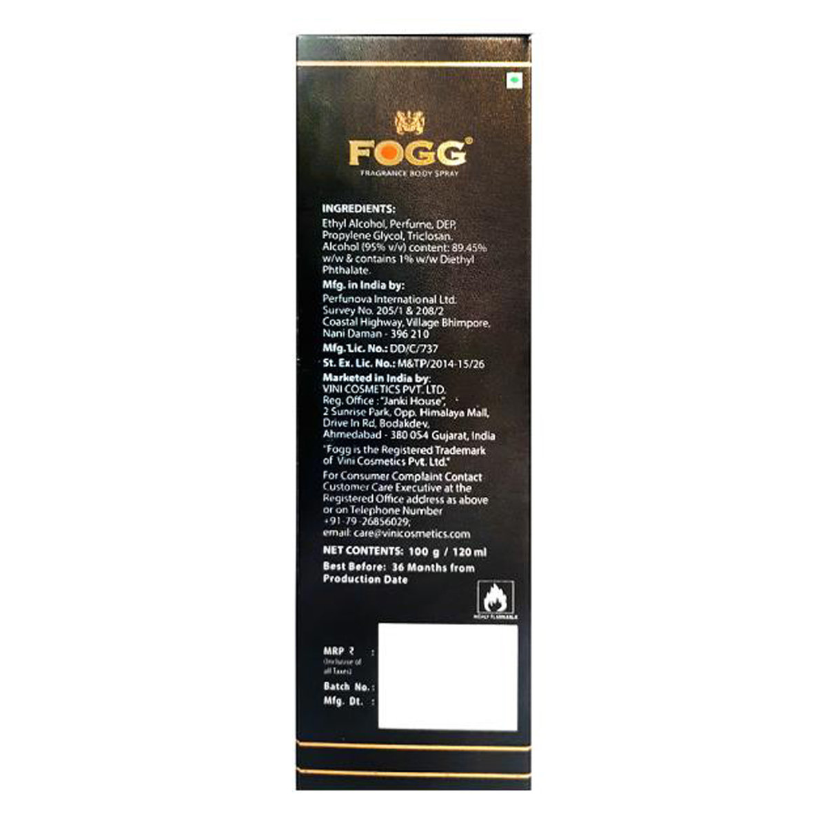 Fogg Fresh Woody Fragrance Body Spray, 120 ml, Pack of 1 Fogg Fresh Woody Fragrance Body Spray, 120 ml, Pack of 1