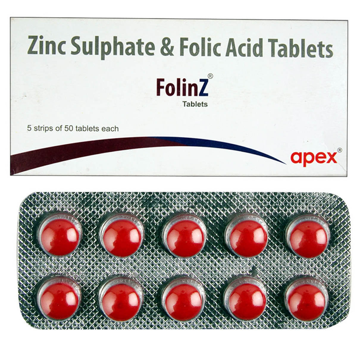 Buy Folinz Tablet 10's Online