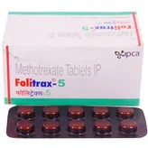 Folitrax-5 Tablet 10's, Pack of 10 TABLETS
