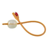 Foley Catheter 2 Way Balloon Size 14FG, 1 Count, Pack of 1