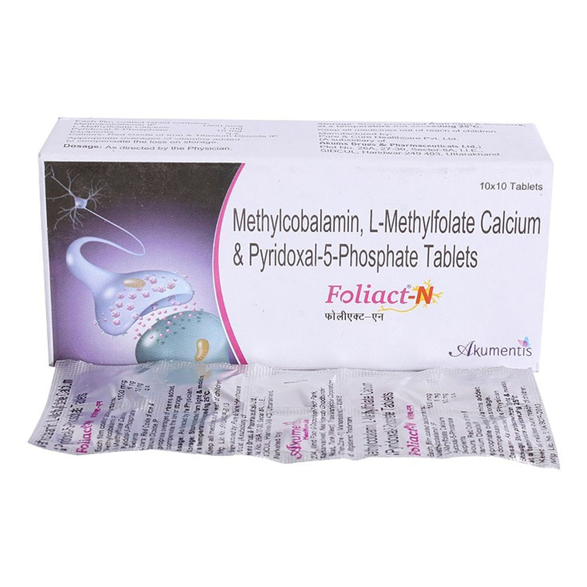 Buy FOLIACT N TABLET 10'S  Online