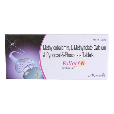 FOLIACT N TABLET 10'S , Pack of 10 TabletS