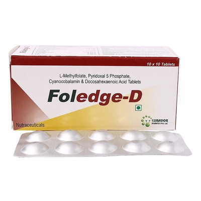 Foledge-D Tablet 10's, Pack of 10 TABLETS