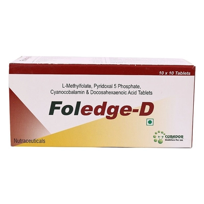 Foledge-D Tablet 10's, Pack of 10 TABLETS