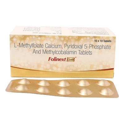 Folinext Gold Tablet 10's, Pack of 10 TABLETS