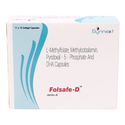 Folsafe-D Capsule 10's, Pack of 10 CAPSULES