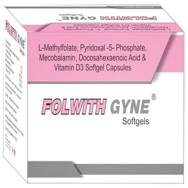 Folwith Gyne Softgel Capsule 10's, Pack of 10