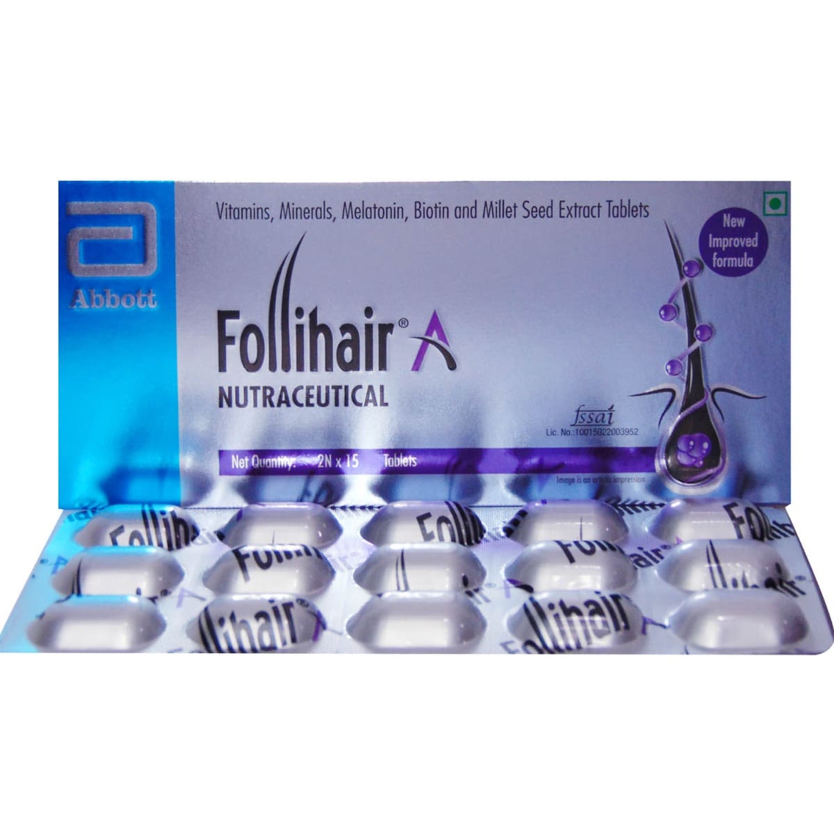 Buy Follihair A Tablet 15's Online