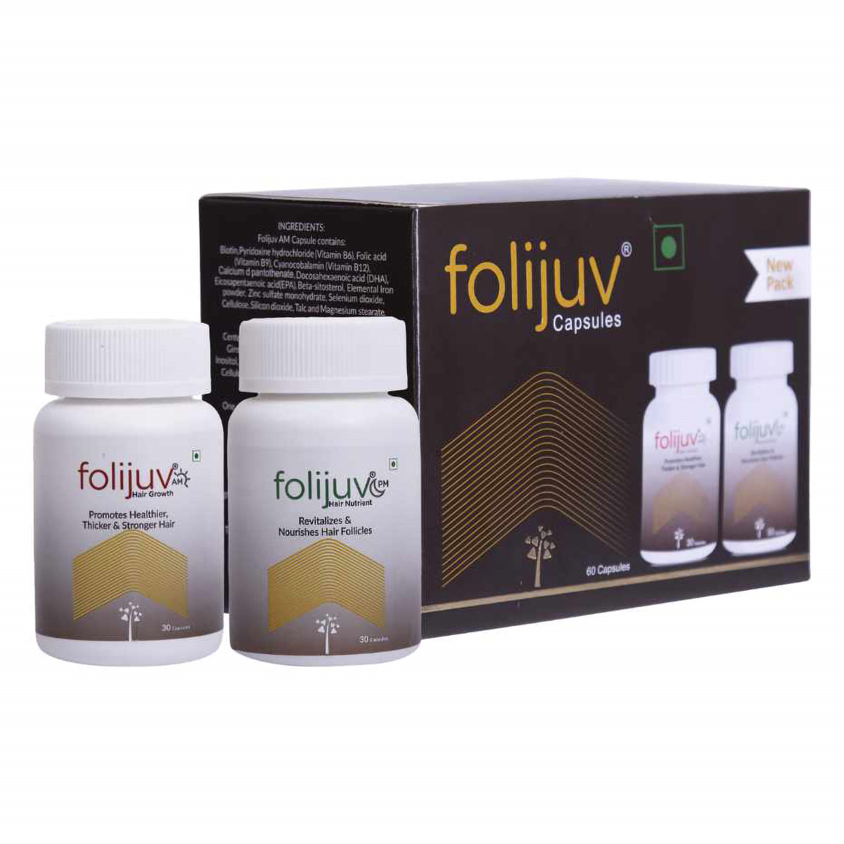 Folijuv Capsule 60's, Pack of 1 Folijuv Capsule 60's, Pack of 1