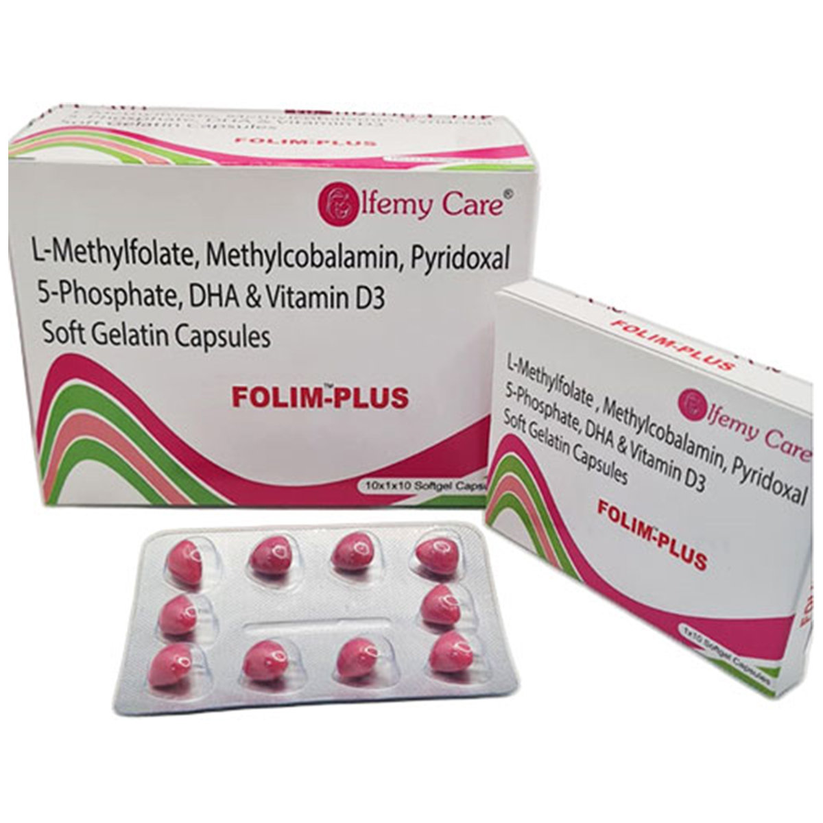 Folim-Plus Softgel Capsule 10's Folim-Plus Softgel Capsule 10's