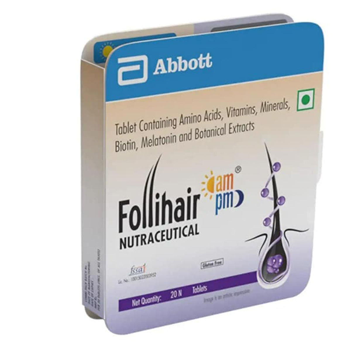 Buy Follihair Am/Pm Combipack 20's Online