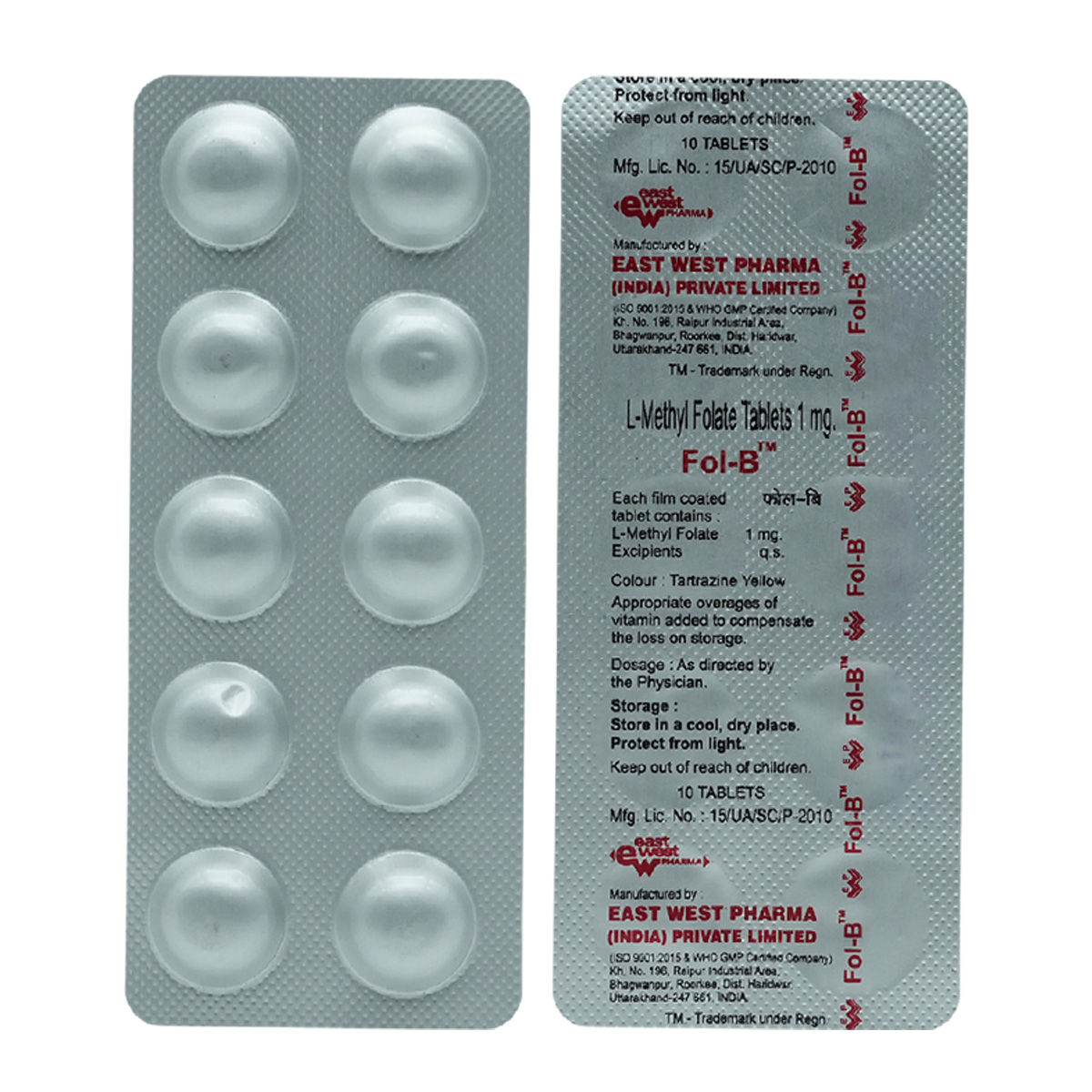 Fol-B 1 Tablet 10's Price, Uses, Side Effects, Composition - Apollo ...