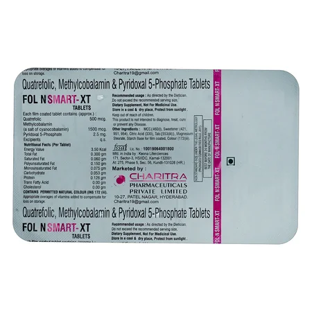 Fol N Smart XT Tablet 10's