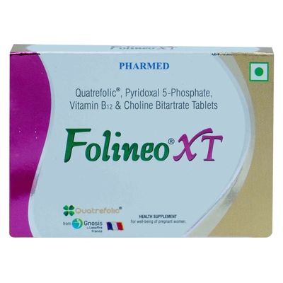 Folineo XT Tablet 10's, Pack of 10 TabletS