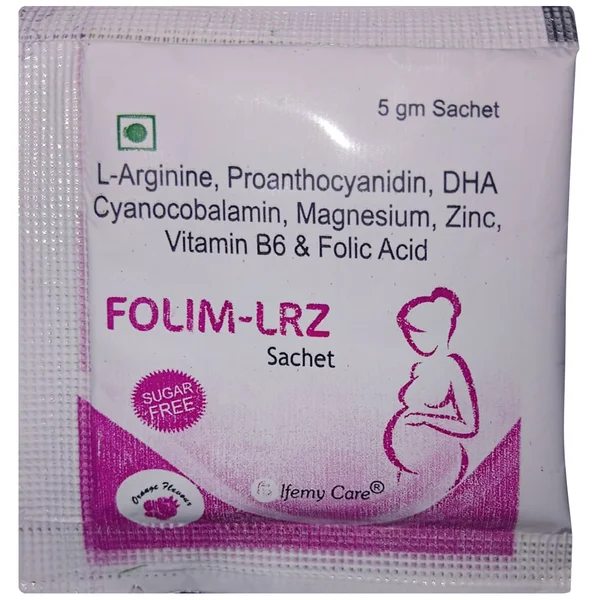 Folim-LRZ Sugar Free Orange Flavour Sachet 5 gm