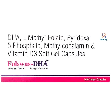Folswas-DHA Softgel Capsule 10's