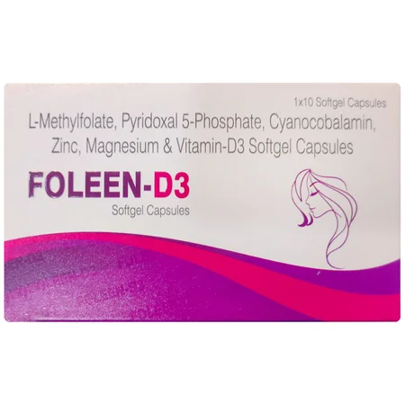 Foleen-D3 Softgel Capsule 10's
