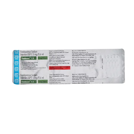 Fondazest 7.5 Injection 0.6 ml
