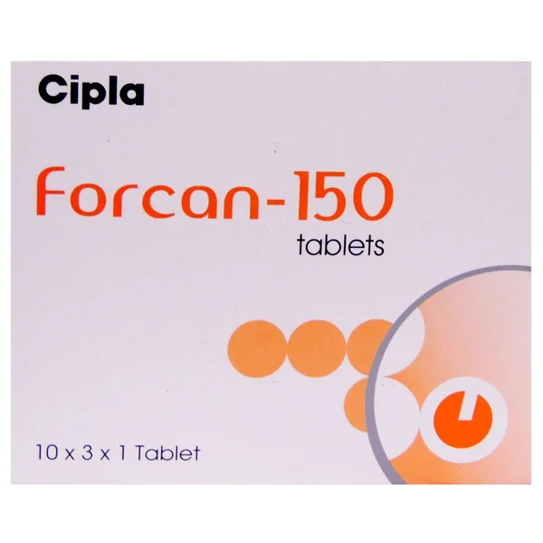 Forcan 150 mg Tablet 1's, Pack of 1 TABLET