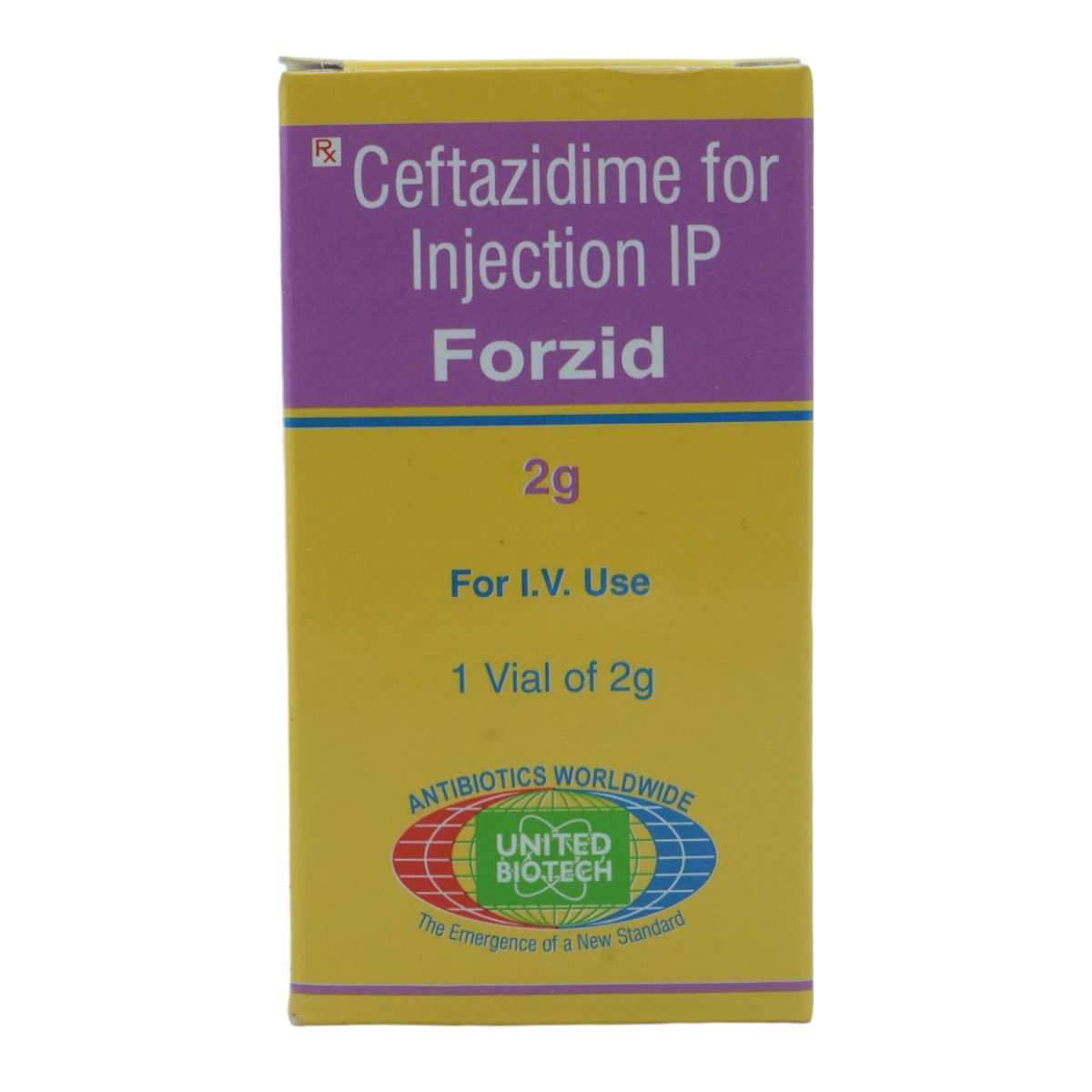 Forzid Injection 2 gm, Pack of 1 INJECTION Forzid Injection 2 gm, Pack of 1 INJECTION
