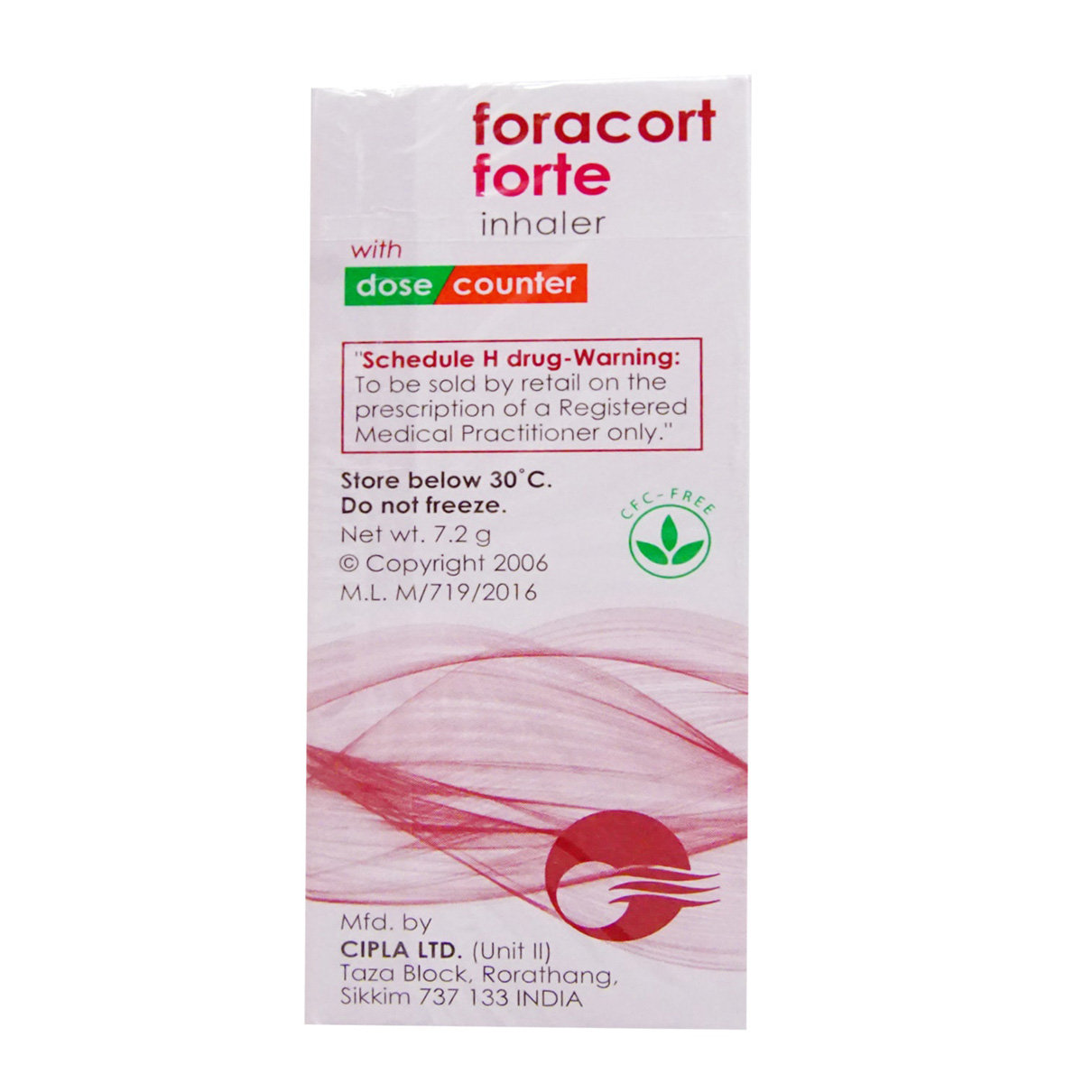 Foracort Forte Inhaler, Pack of 1 INHALER Foracort Forte Inhaler, Pack of 1 INHALER